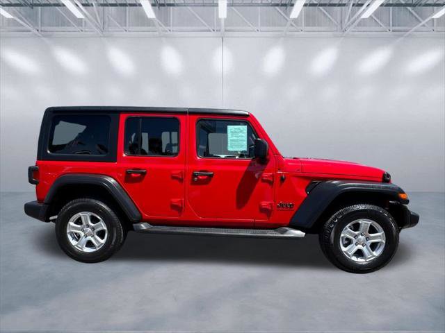 Certified 2023 Jeep Wrangler Unlimited Sport AWD/4WD image 3