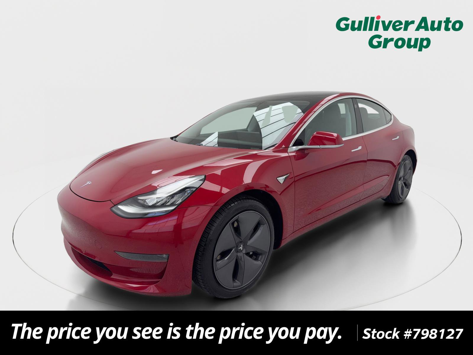 Used 2020 Tesla Model 3 Long Range AWD/4WD image 1