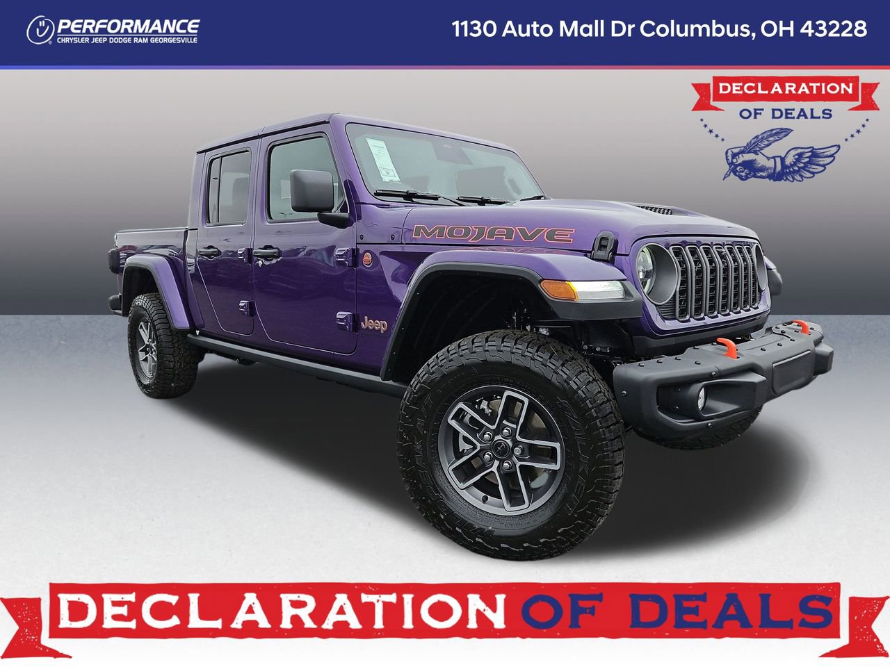 New 2026 Jeep Gladiator Mojave image 1