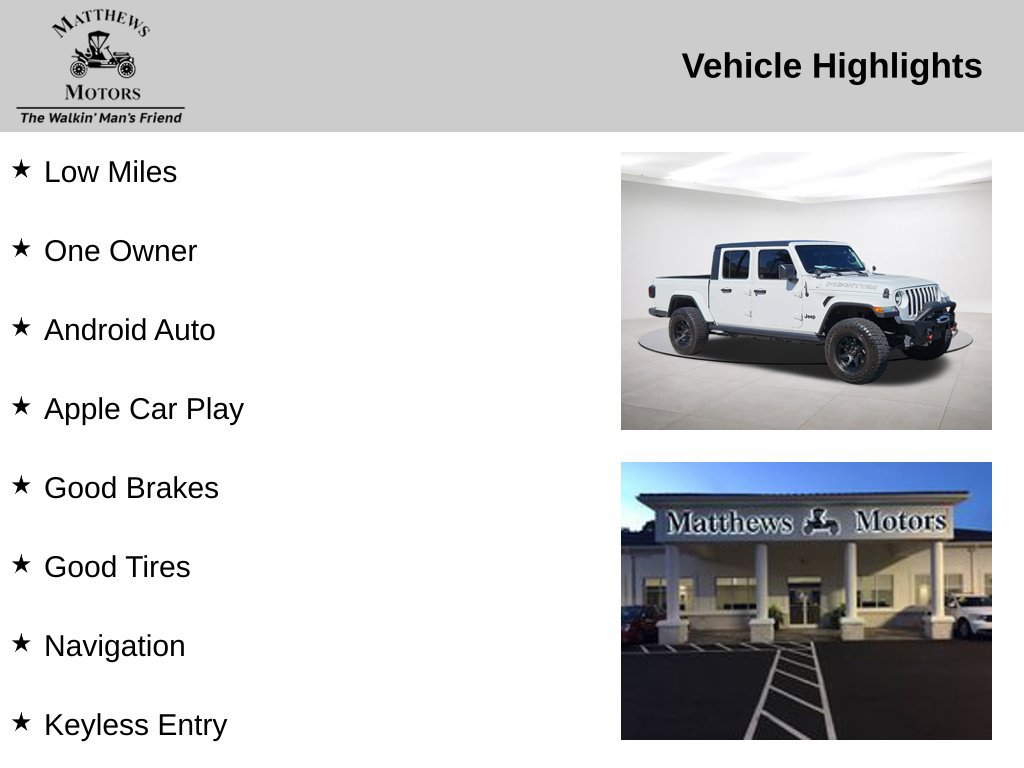 Used 2023 Jeep Gladiator Sport AWD/4WD image 14