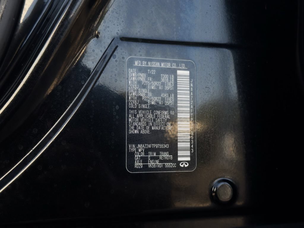 Used 2023 INFINITI QX80 Premium Select w/ Cargo Package RWD image 31