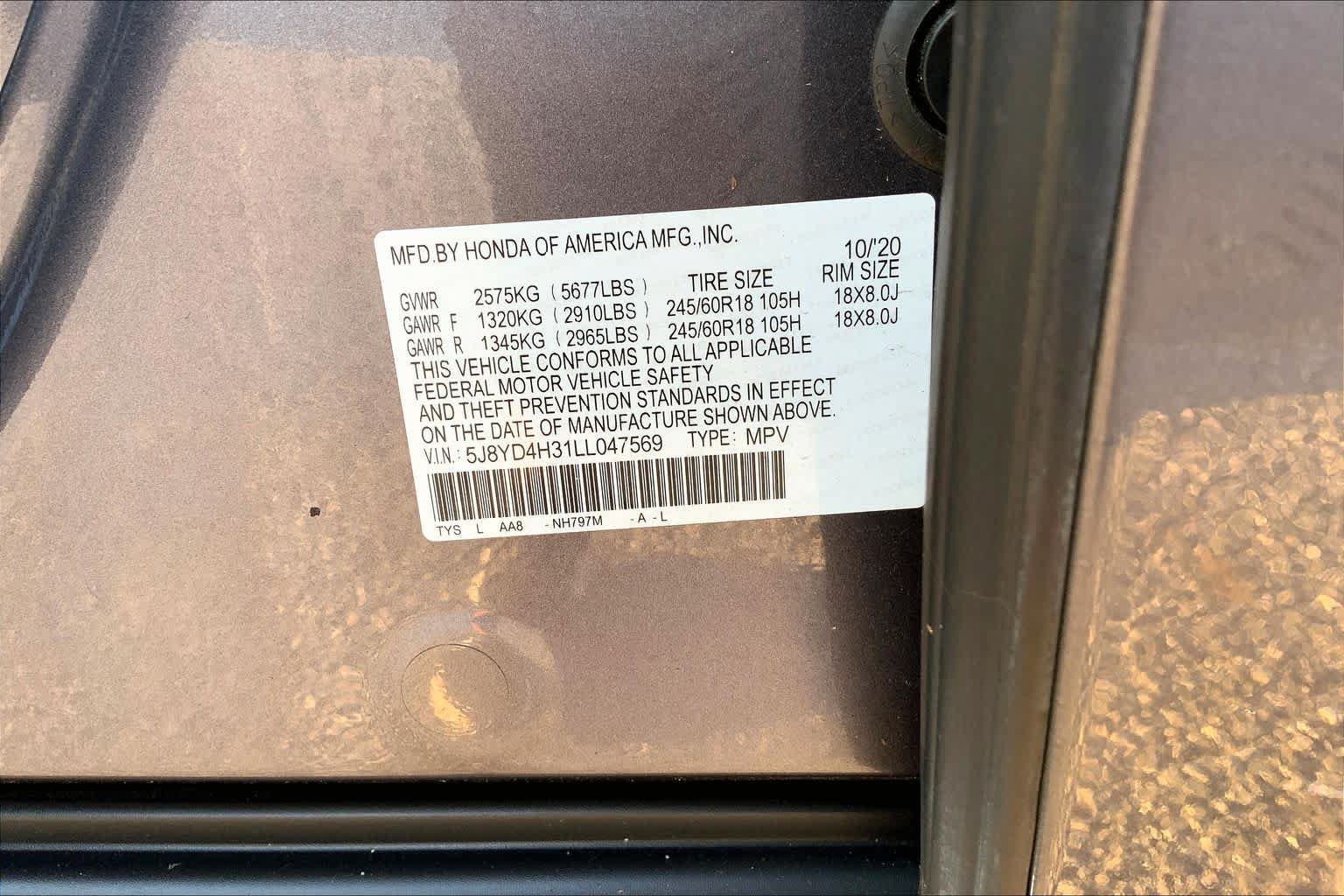 Used 2020 Acura MDX SH-AWD image 29