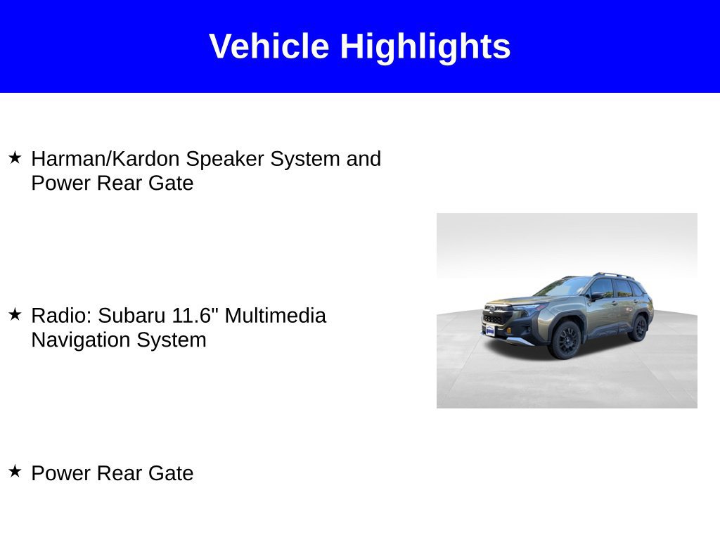 Used 2026 Subaru Forester Wilderness AWD/4WD image 2