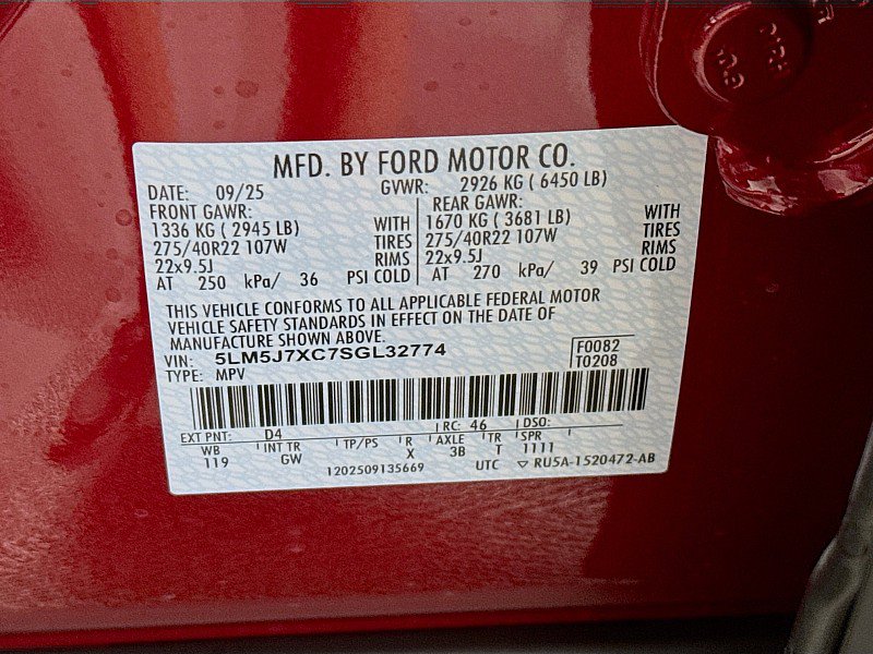 New 2025 Lincoln Aviator Reserve w/ Equipment Group 201A AWD/4WD image 35