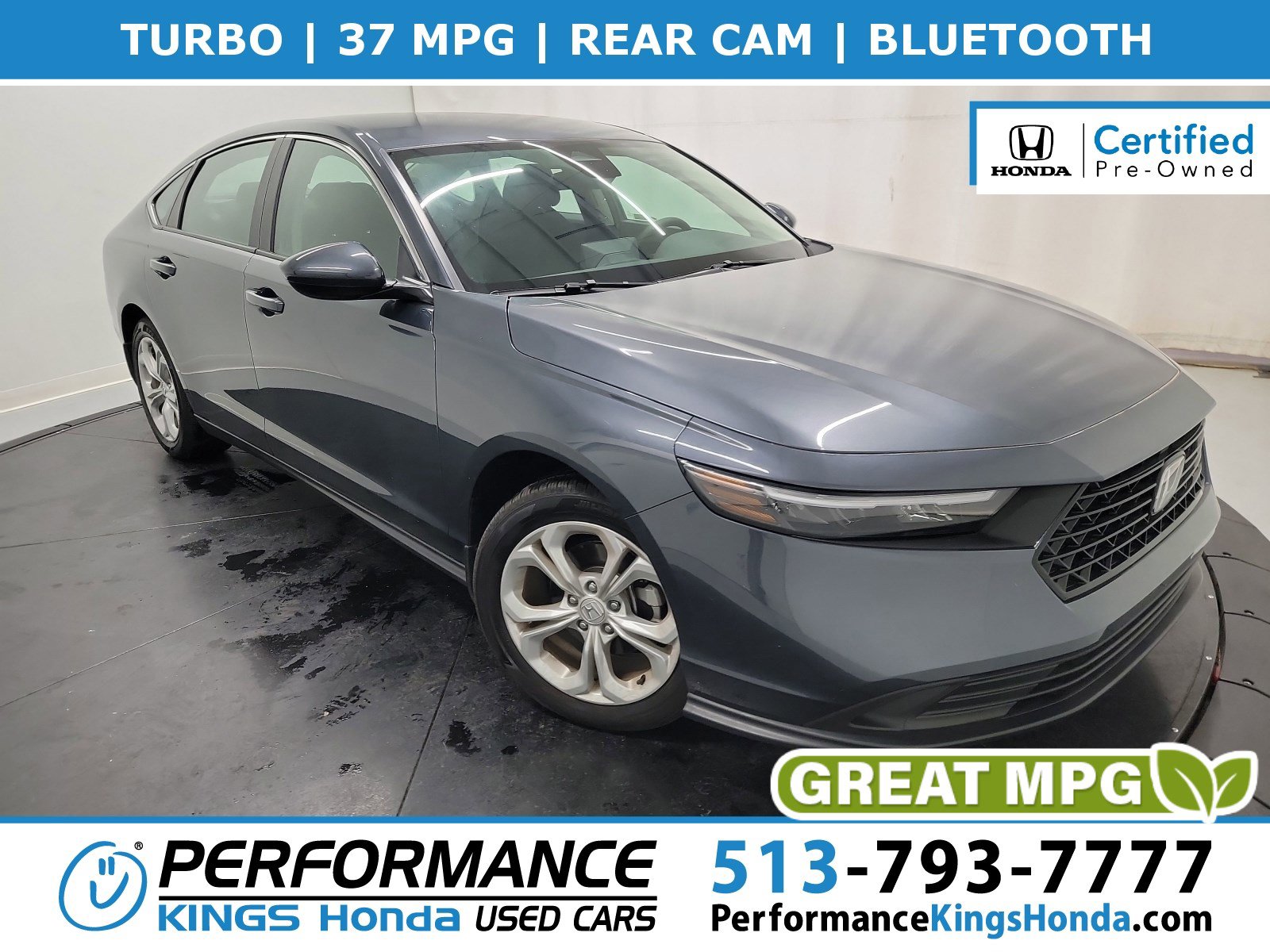 Certified 2024 Honda Accord LX 360° Tour