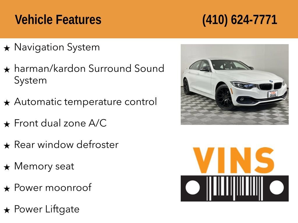 Used 2019 BMW 430i Gran Coupe xDrive AWD/4WD image 5