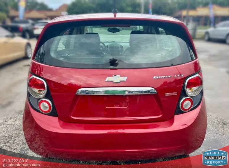 Used 2014 Chevrolet Sonic LTZ FWD image 5