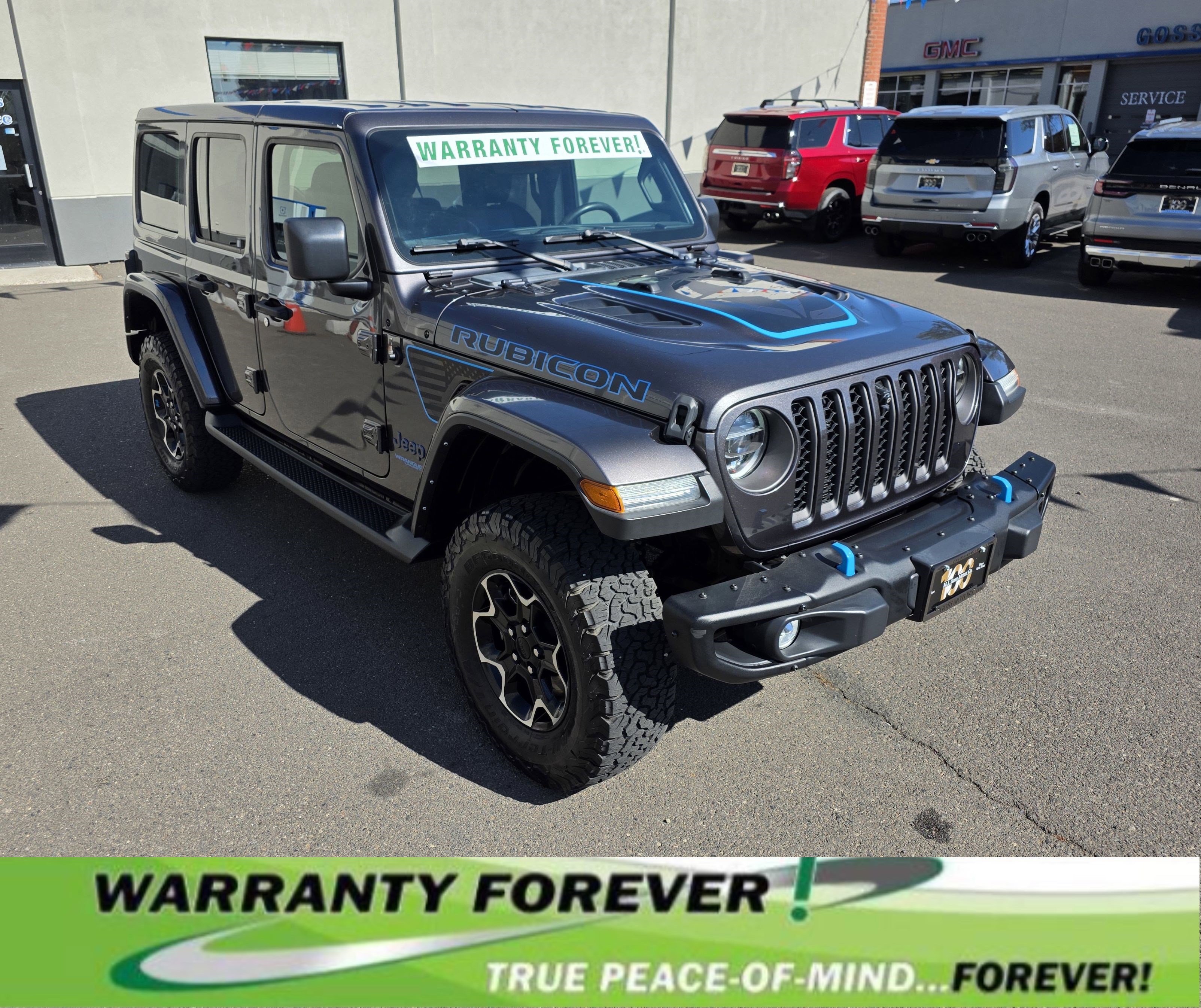 Used 2021 Jeep Wrangler Unlimited Rubicon 4xe w/ Steel Bumper Group