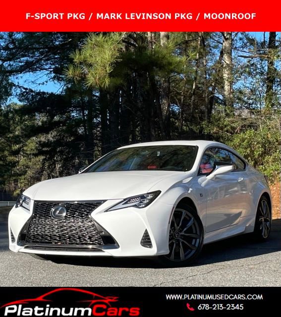 Used 2021 Lexus RC 350 F Sport video 1