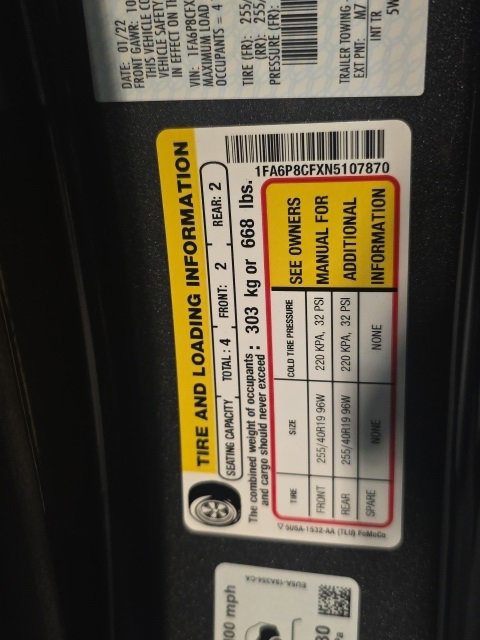 Used 2022 Ford Mustang GT Premium w/ Equipment Group 401A image 29