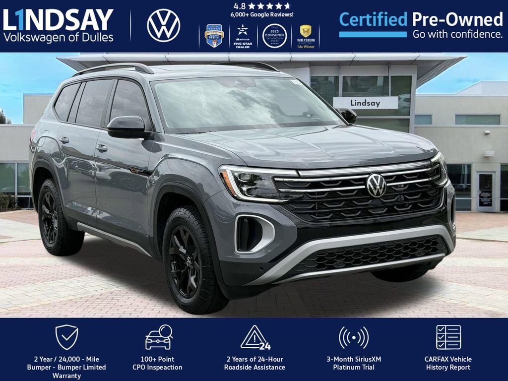 Certified 2024 Volkswagen Atlas Peak Edition SE