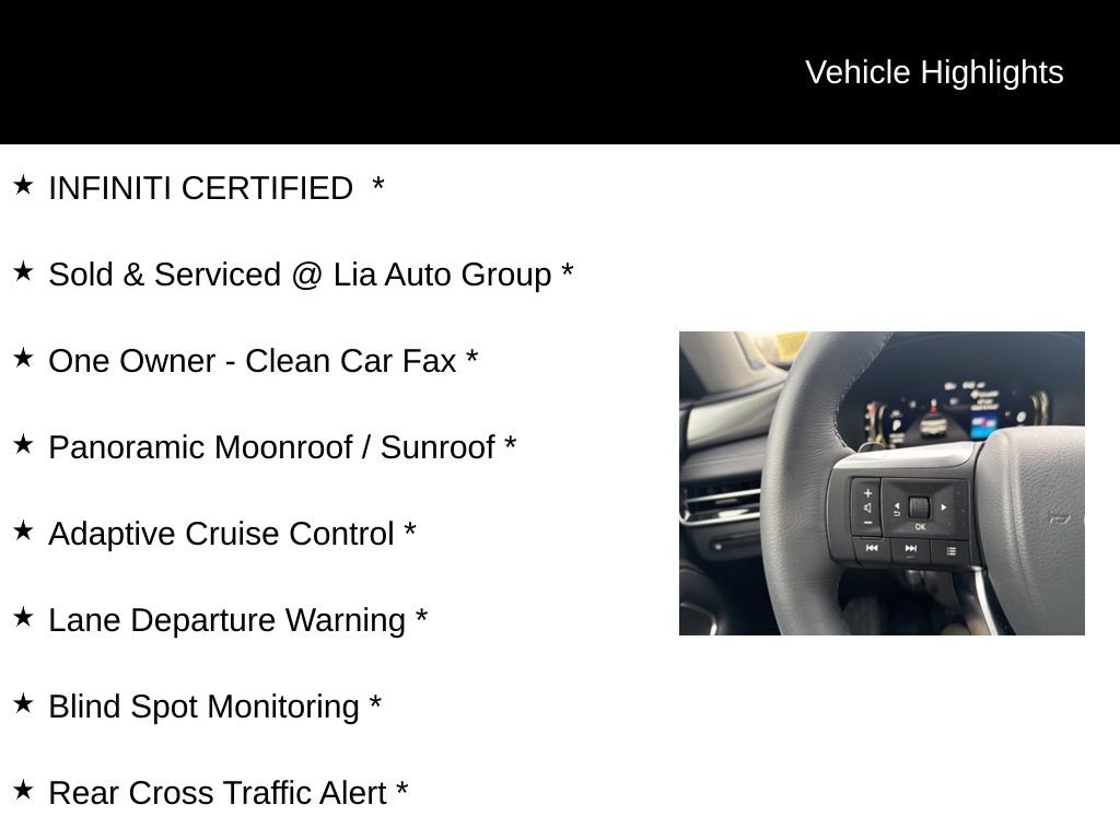 Certified 2026 INFINITI QX60 Luxe w/ Cargo Package image 11