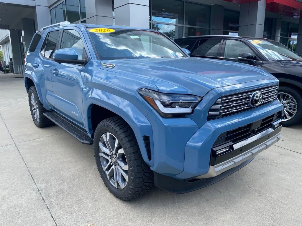 New 2026 Toyota 4Runner 4WD