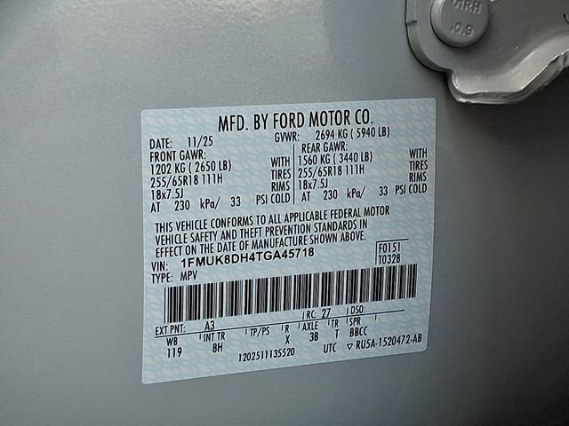 New 2026 Ford Explorer Active image 17