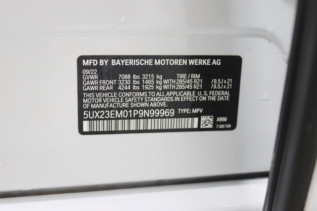 Used 2023 BMW X7 xDrive40i w/ M Sport Package image 46