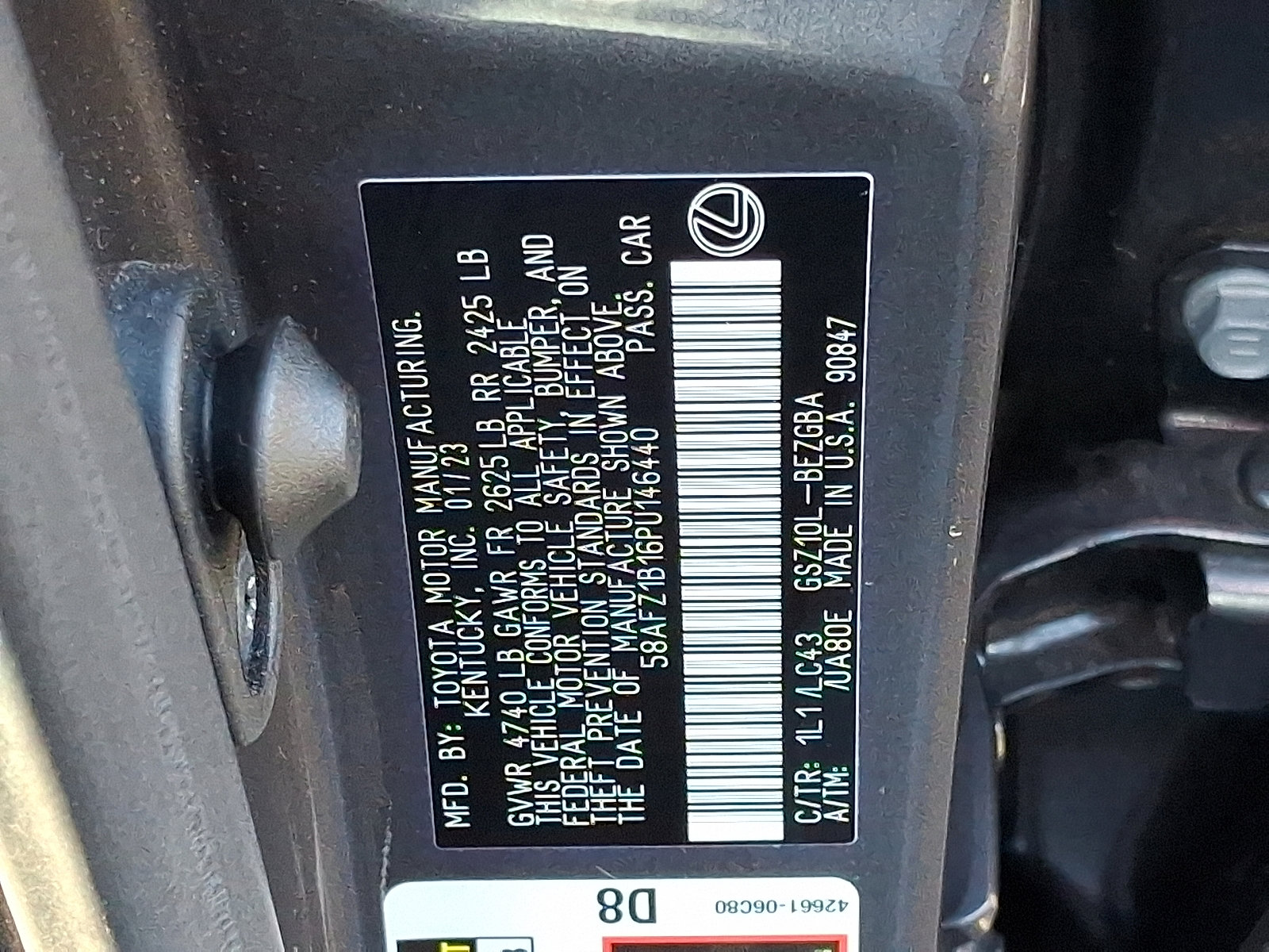 Used 2023 Lexus ES 350 Ultra Luxury image 27