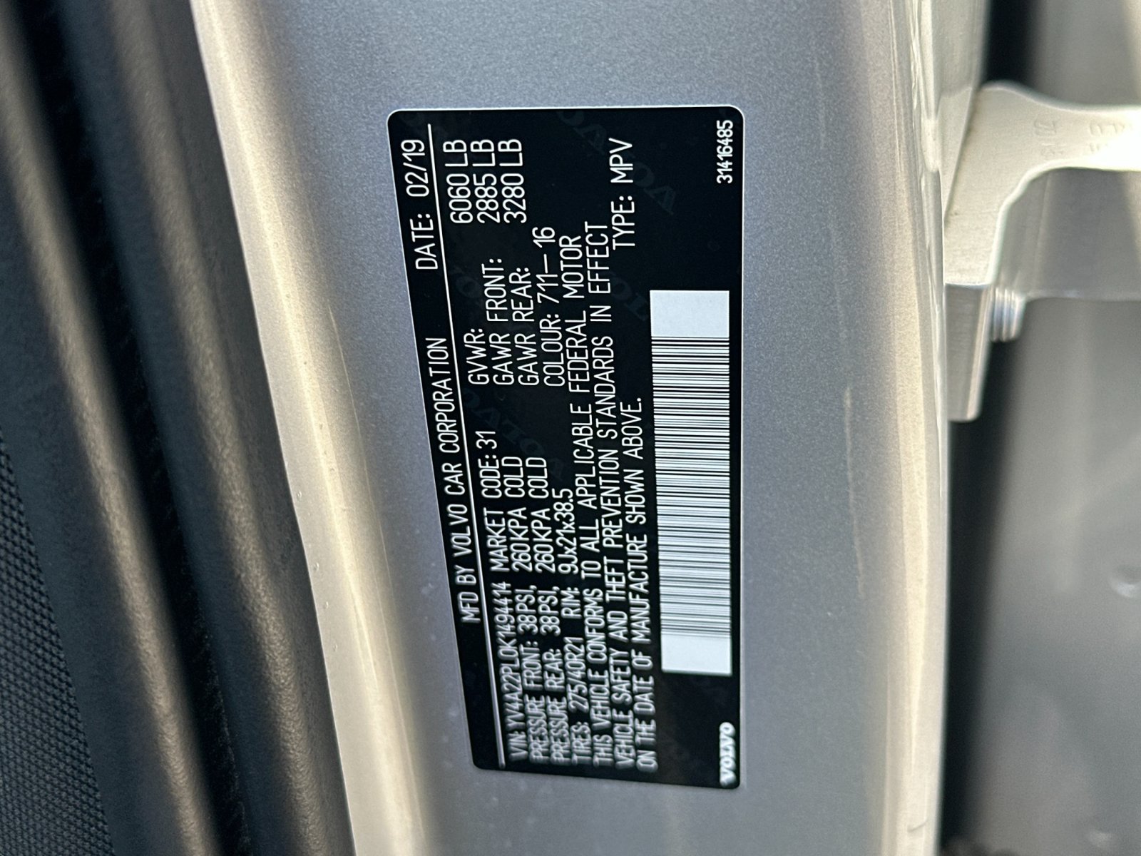 Used 2019 Volvo XC90 T6 Inscription w/ Advanced Package AWD/4WD image 35