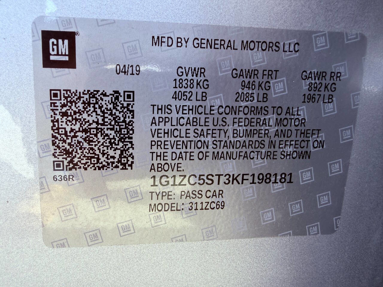 Used 2019 Chevrolet Malibu LS image 40