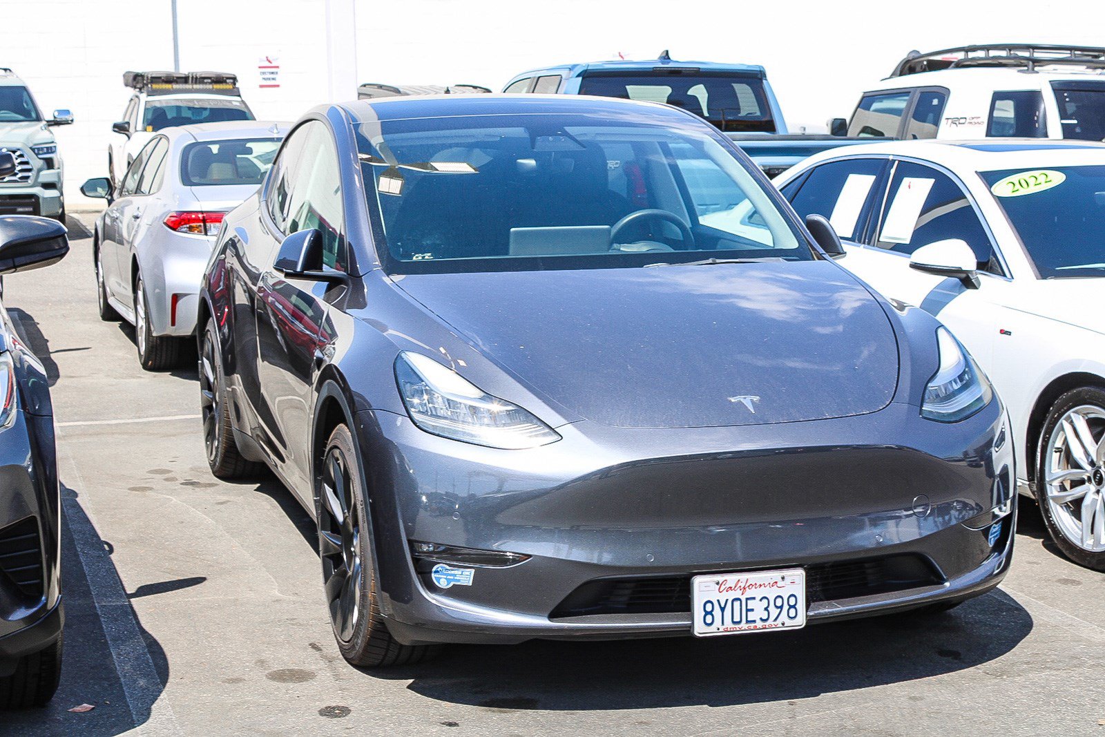 Used 2021 Tesla Model Y Long Range AWD/4WD image 3