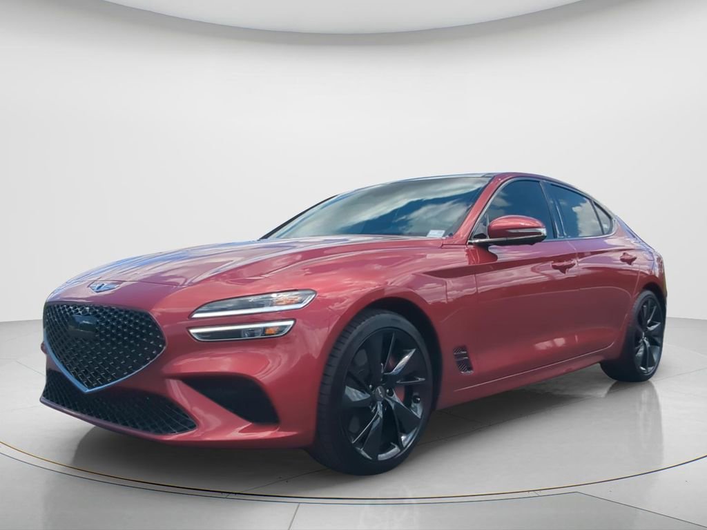 Used 2023 Genesis G70 3.3T w/ Sport Prestige Package RWD image 1