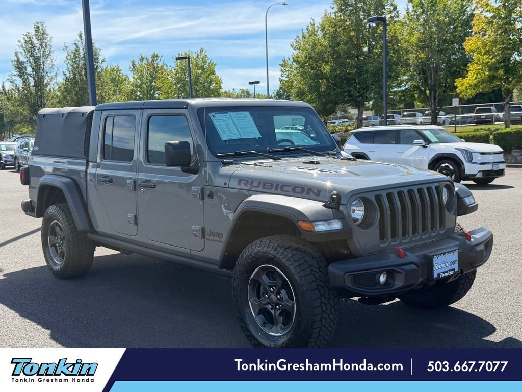 Used 2022 Jeep Gladiator Rubicon w/ Cold Weather Group AWD/4WD image 1