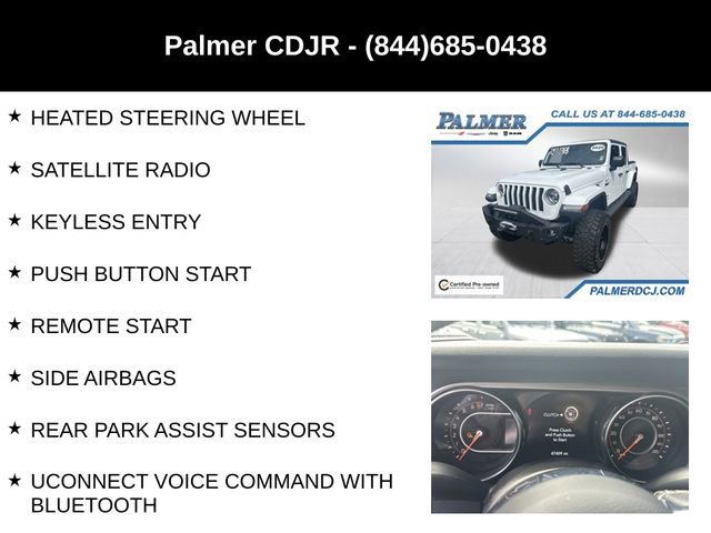 Certified 2020 Jeep Gladiator Overland image 18