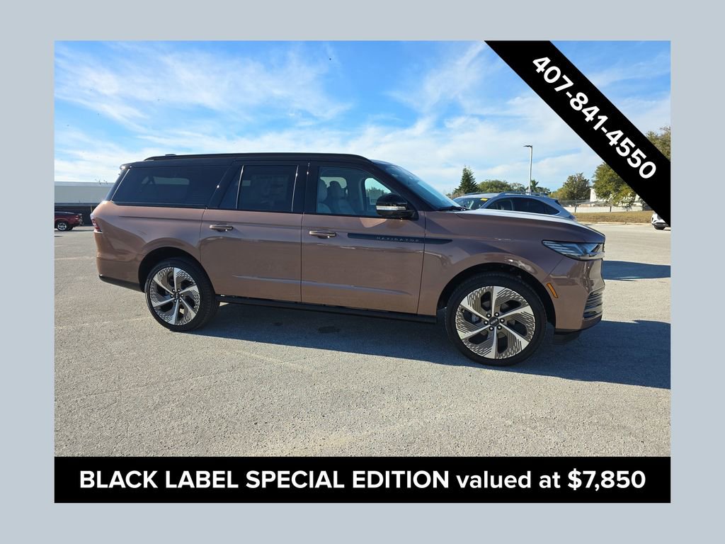 New 2026 Lincoln Navigator L Black Label w/ Black Label Special Edition