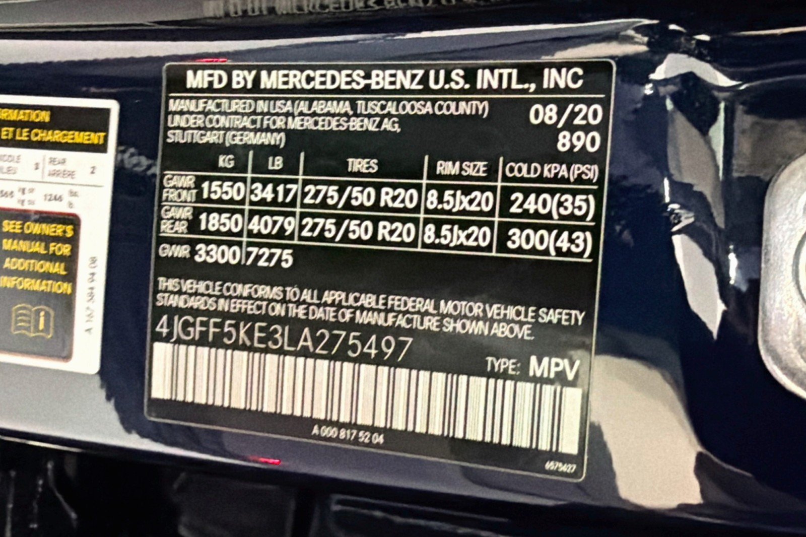 Used 2020 Mercedes-Benz GLS 450 4MATIC w/ Convenience Package image 26