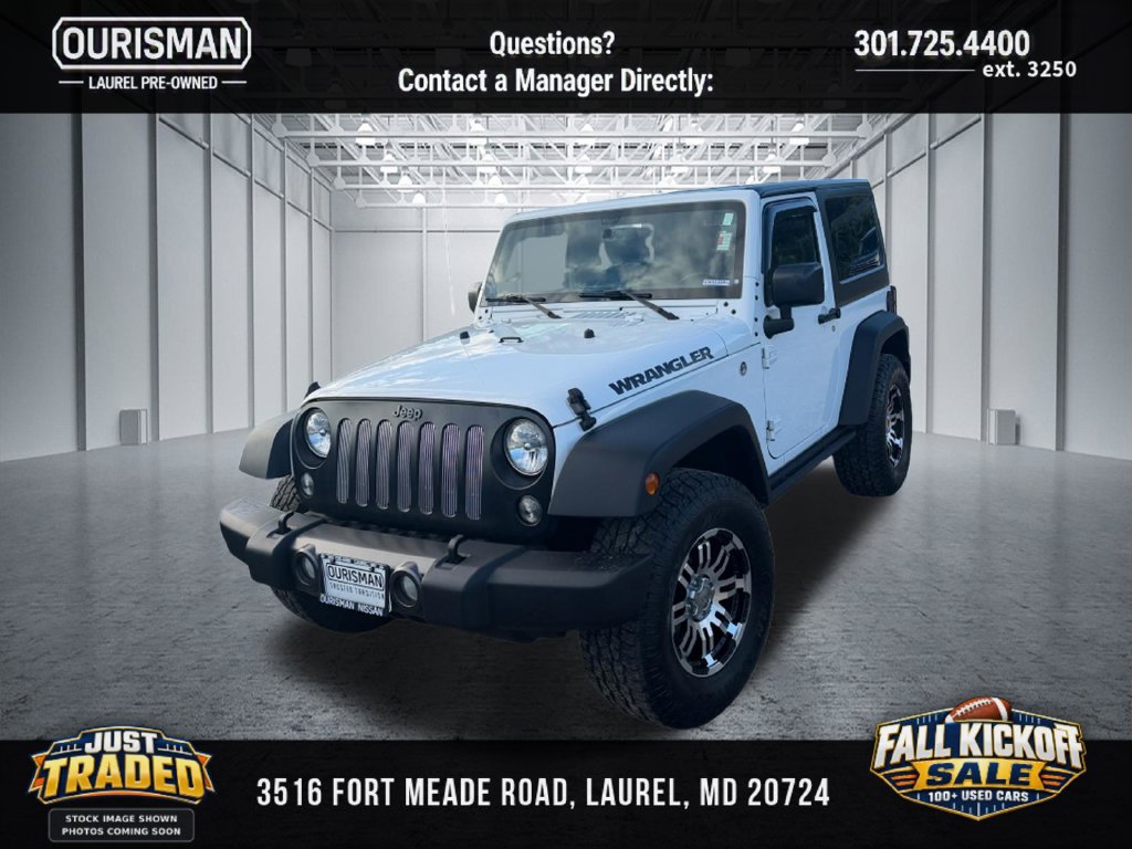 Used 2016 Jeep Wrangler Sport AWD/4WD image 2
