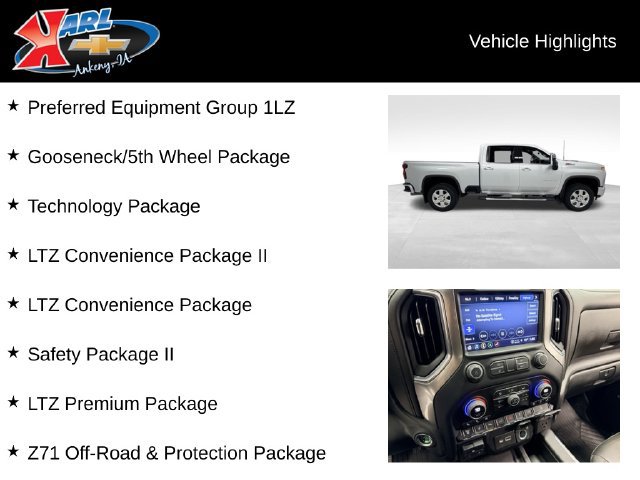 Certified 2022 Chevrolet Silverado 2500 LTZ w/ LTZ Premium Package AWD/4WD image 2