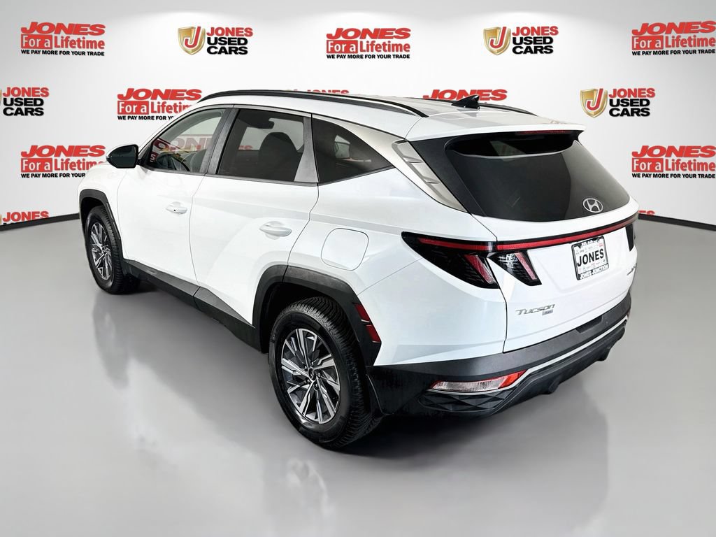 Certified 2022 Hyundai Tucson Blue AWD/4WD image 2