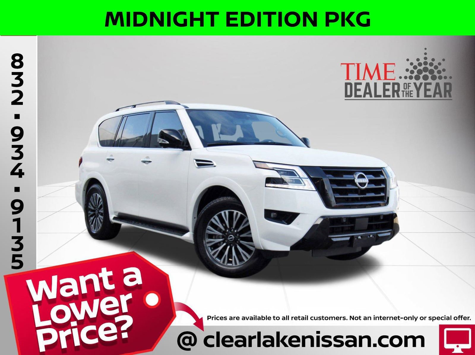 Used 2024 Nissan Armada SL w/ Midnight Edition Package