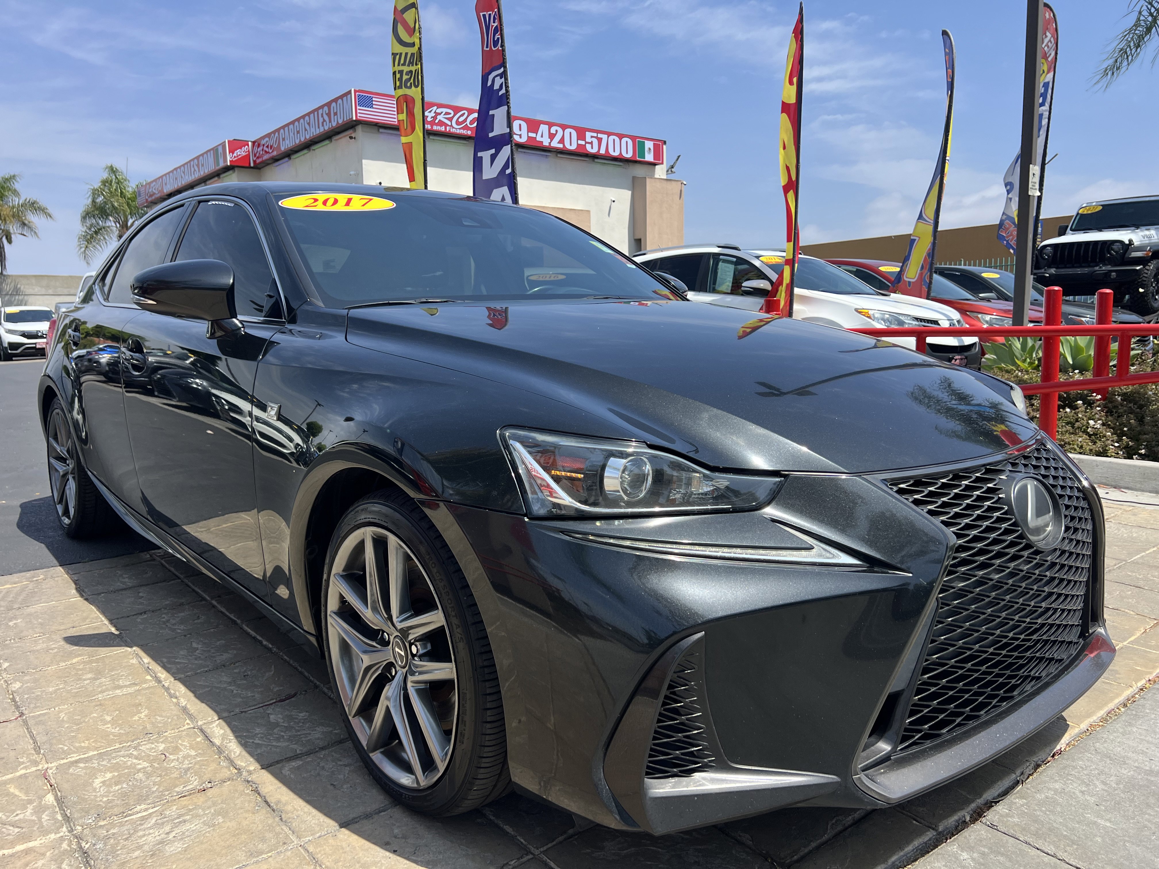Used 2017 Lexus IS 200t F Sport w/ F Sport Package RWD image 1