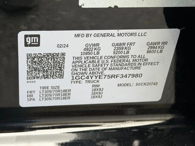 Certified 2024 Chevrolet Silverado 2500 ZR2 w/ Technology Package image 44