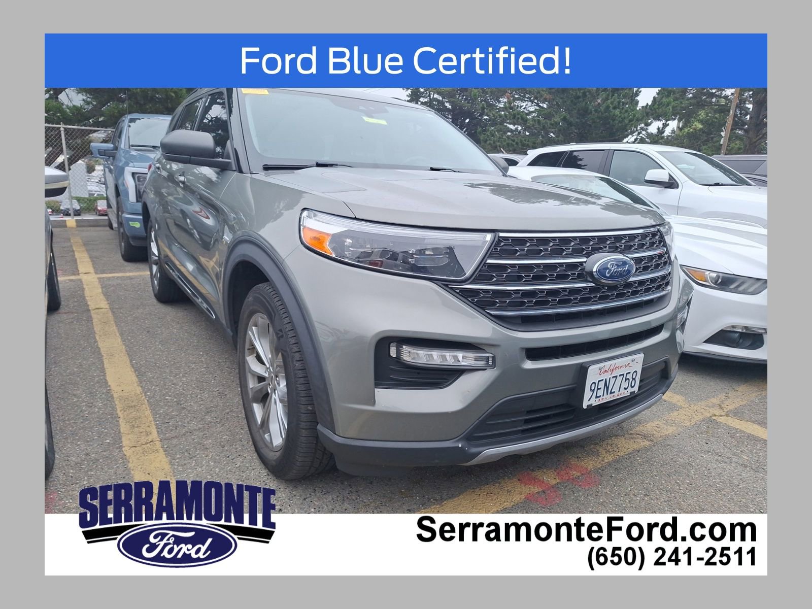 Certified 2020 Ford Explorer XLT w/ Equipment Group 202A