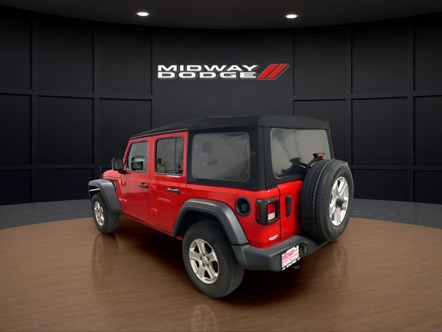 Used 2021 Jeep Wrangler Unlimited Sport AWD/4WD image 2