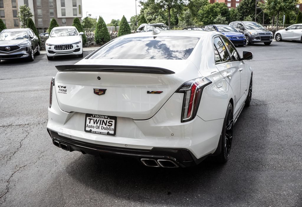 Used 2022 Cadillac CT4 V w/ Navigation Package RWD image 38