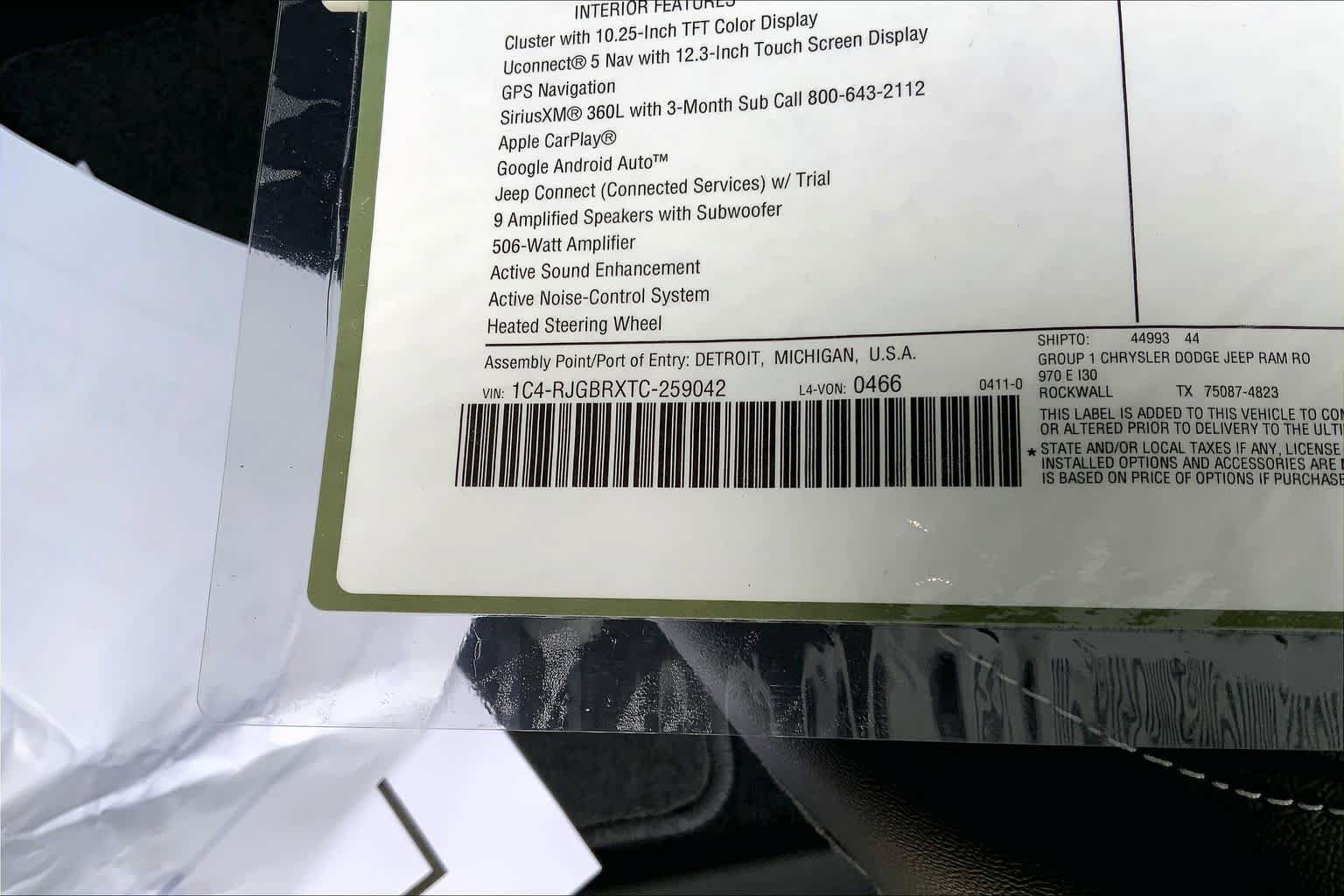 New 2026 Jeep Grand Cherokee Limited RWD image 19