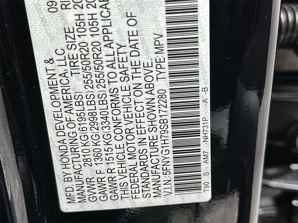 New 2025 Honda Pilot Touring image 27