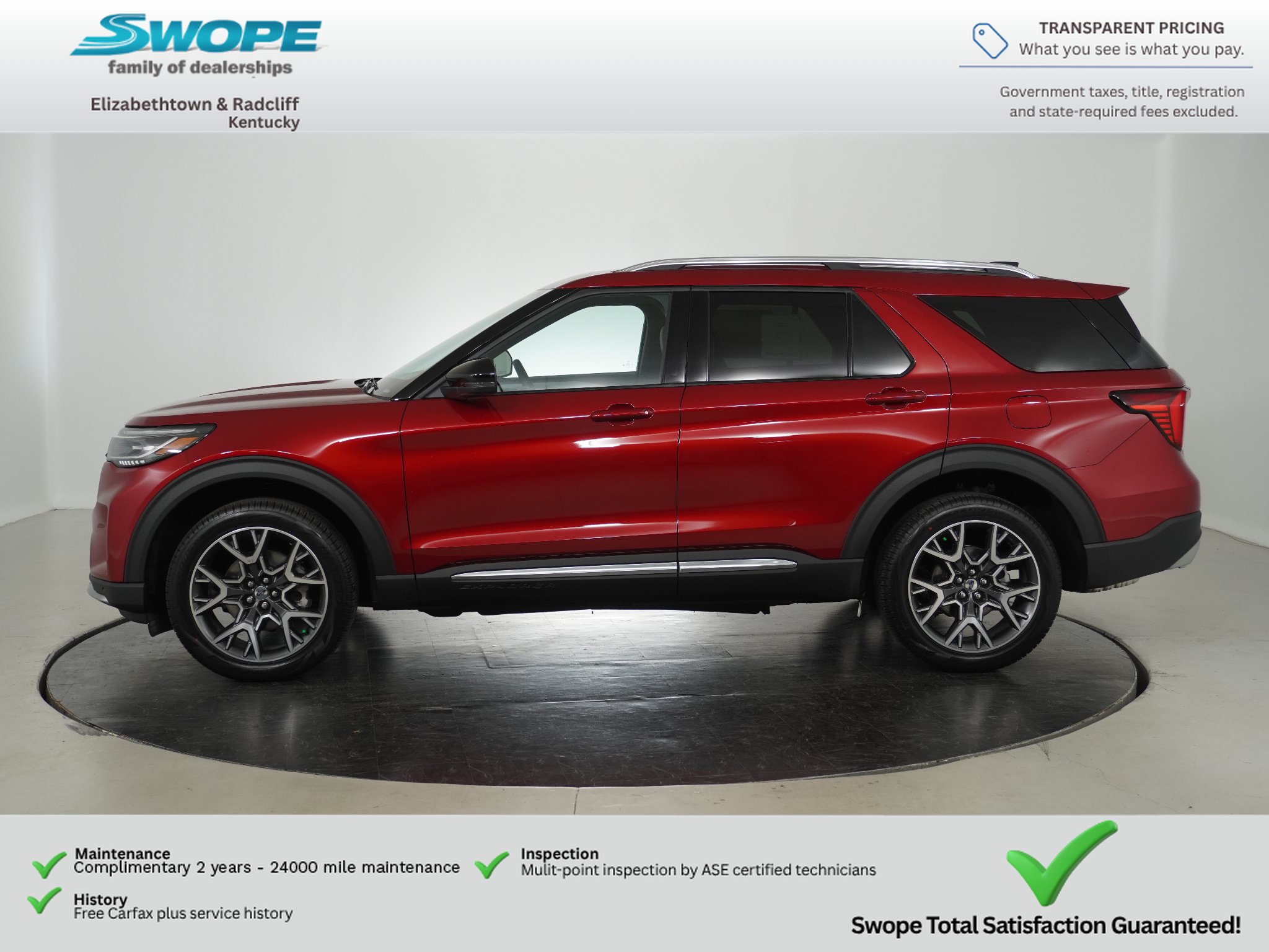 New 2027 Ford Explorer Platinum w/ 3.0L Ultimate Package AWD/4WD image 6