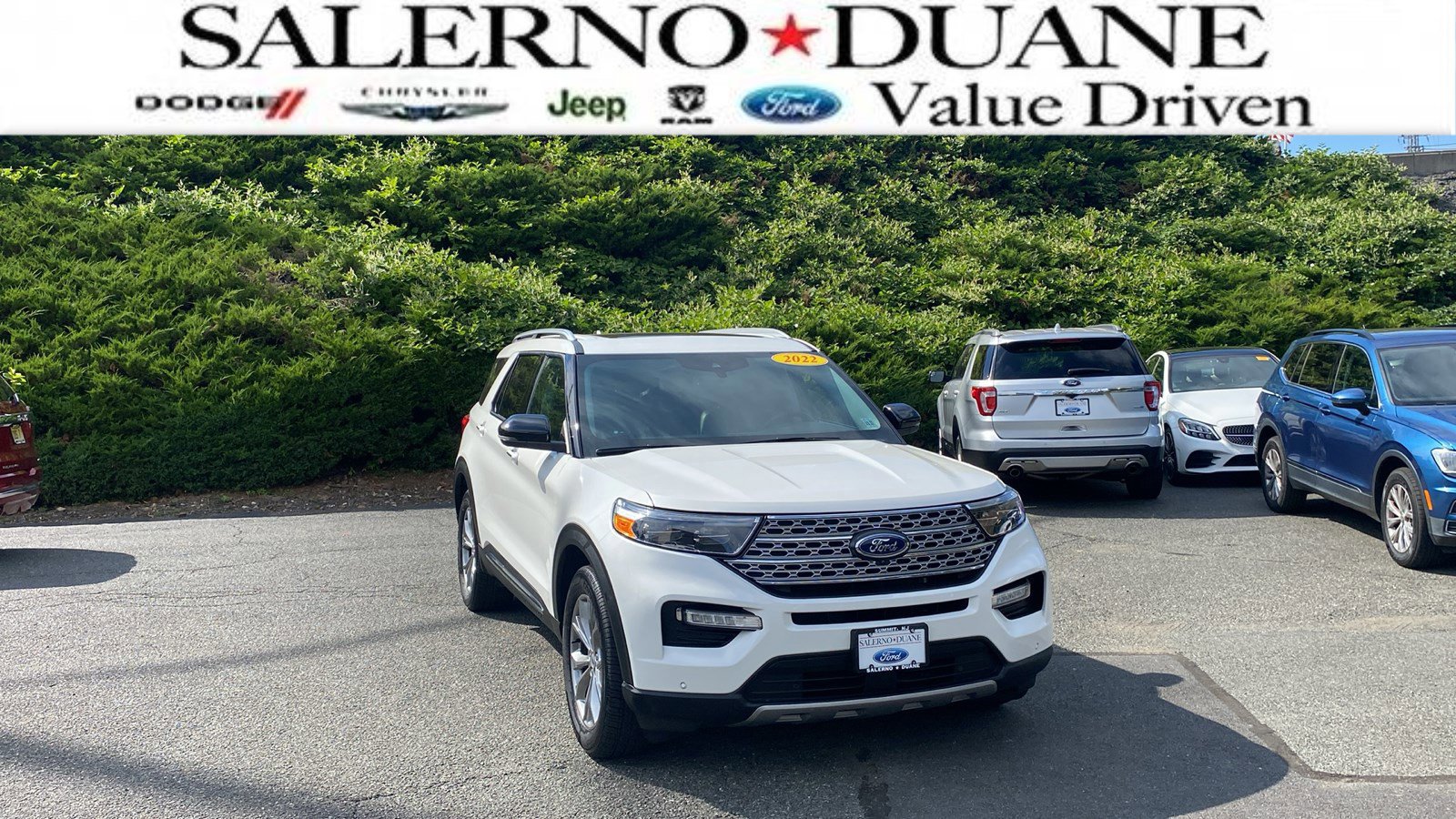 Certified 2022 Ford Explorer Limited w/ Equipment Group 301A