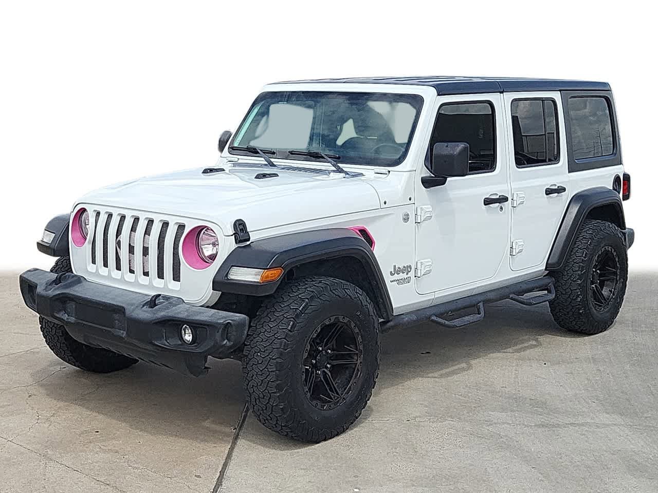 Certified 2021 Jeep Wrangler Unlimited Sport AWD/4WD image 1