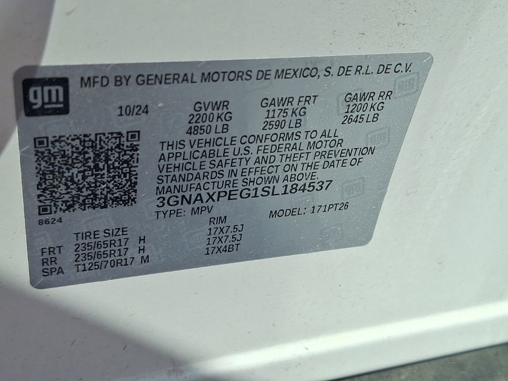 Used 2025 Chevrolet Equinox LT w/ Convenience Package II image 11