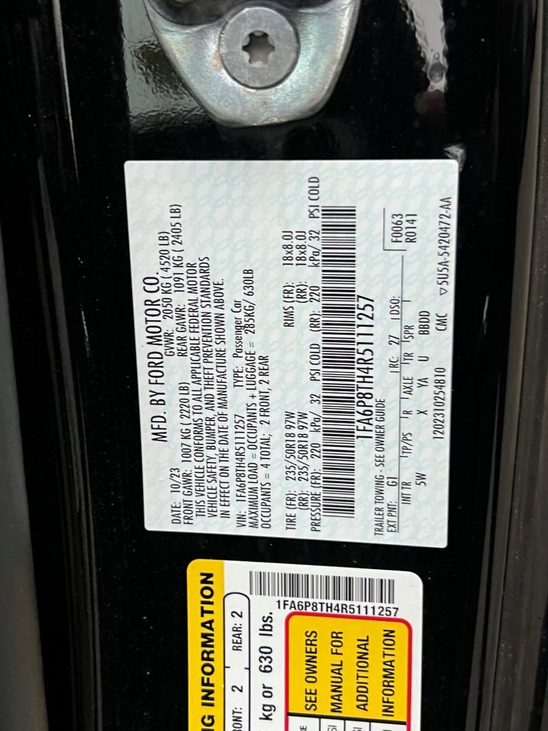 Used 2024 Ford Mustang Premium image 28