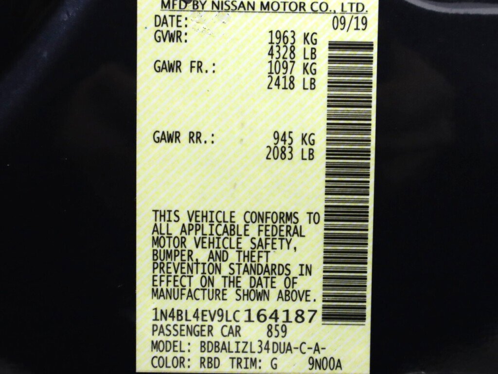 Used 2020 Nissan Altima 2.5 SL FWD image 44