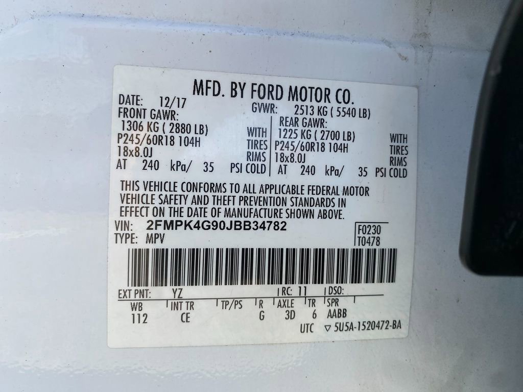 Used 2018 Ford Edge SE image 32