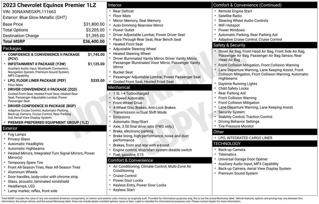 Certified 2023 Chevrolet Equinox Premier FWD image 4