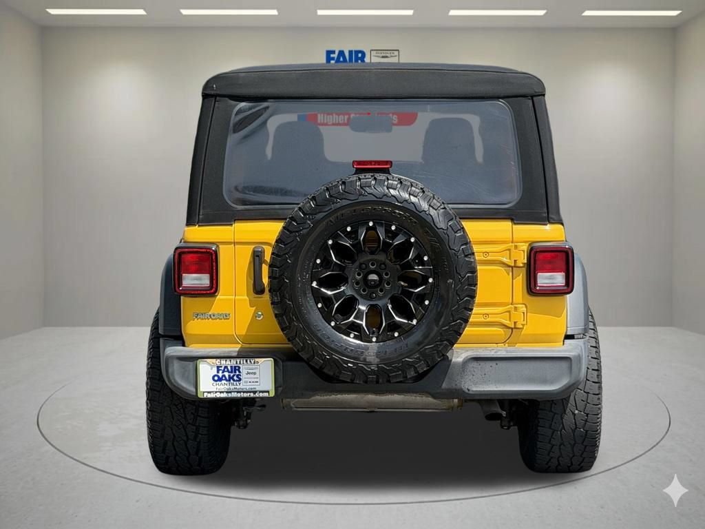 Certified 2018 Jeep Wrangler Unlimited Sport S AWD/4WD image 9