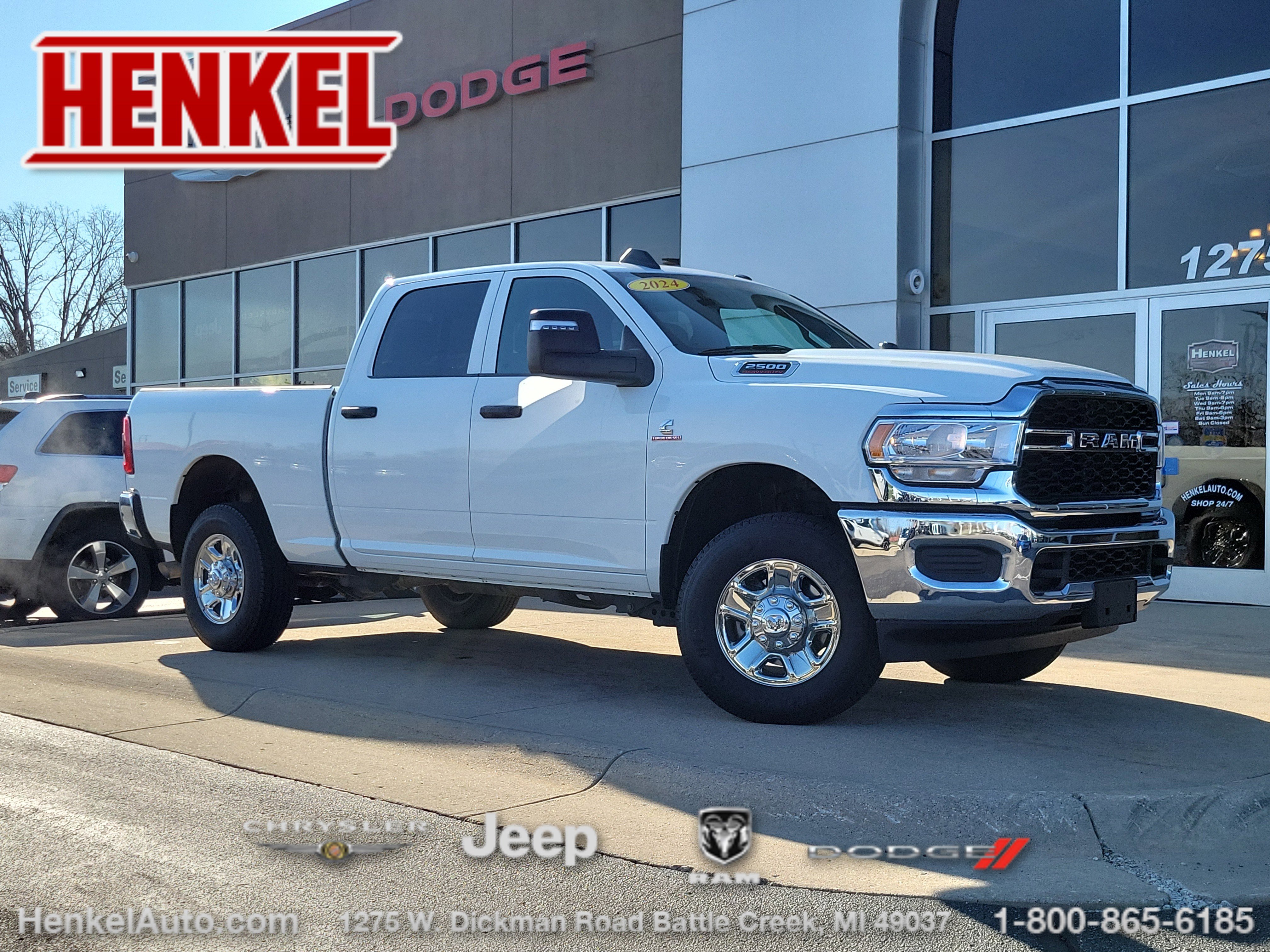 Used 2024 RAM 2500 Tradesman w/ Chrome Appearance Group