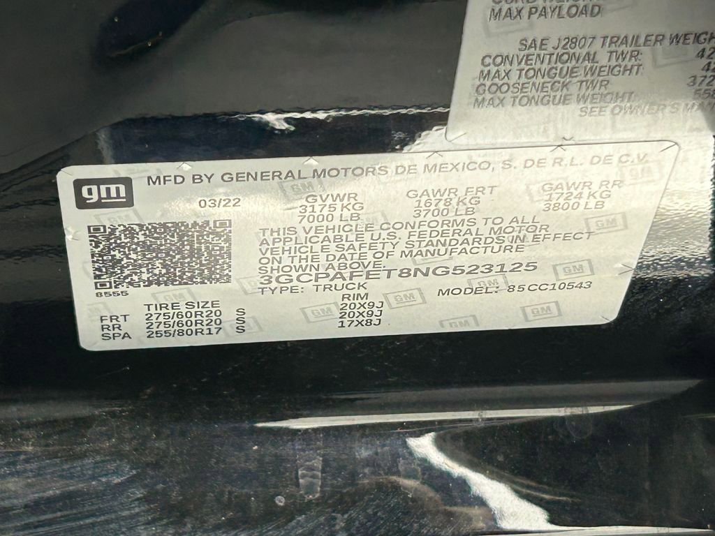 Used 2022 Chevrolet Silverado 1500 High Country image 59